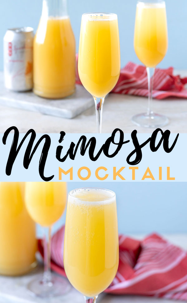 Mimosa Mocktail - Elle Talk